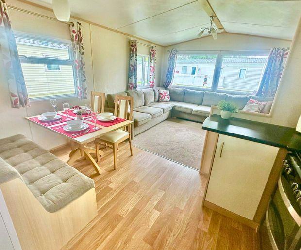 Carnaby Accolade Dining Living Area At Hoburne Bas