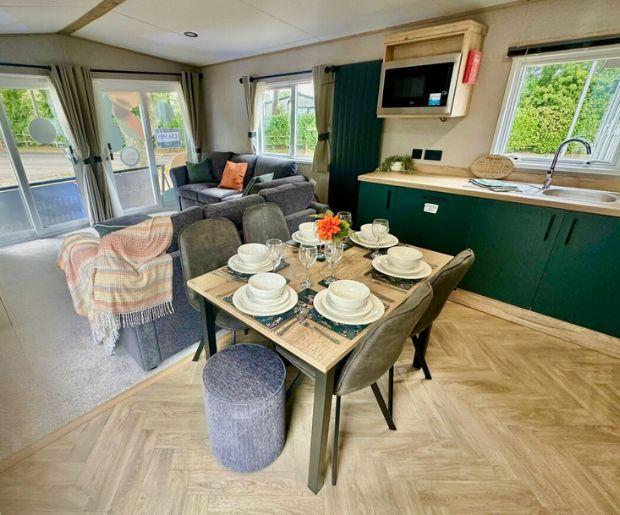 Abi Hamilton Dining Kitchen Living Area At Hoburne