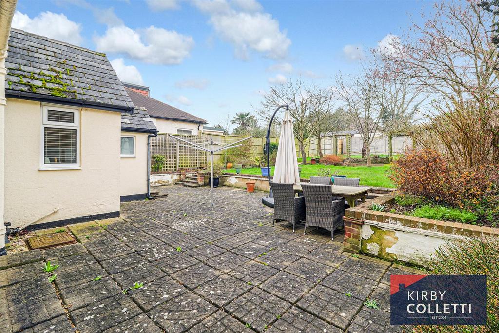 Rear garden