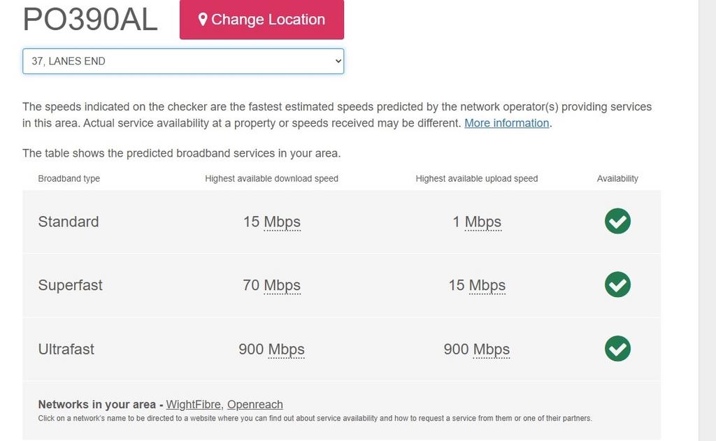 Broadband Lanes