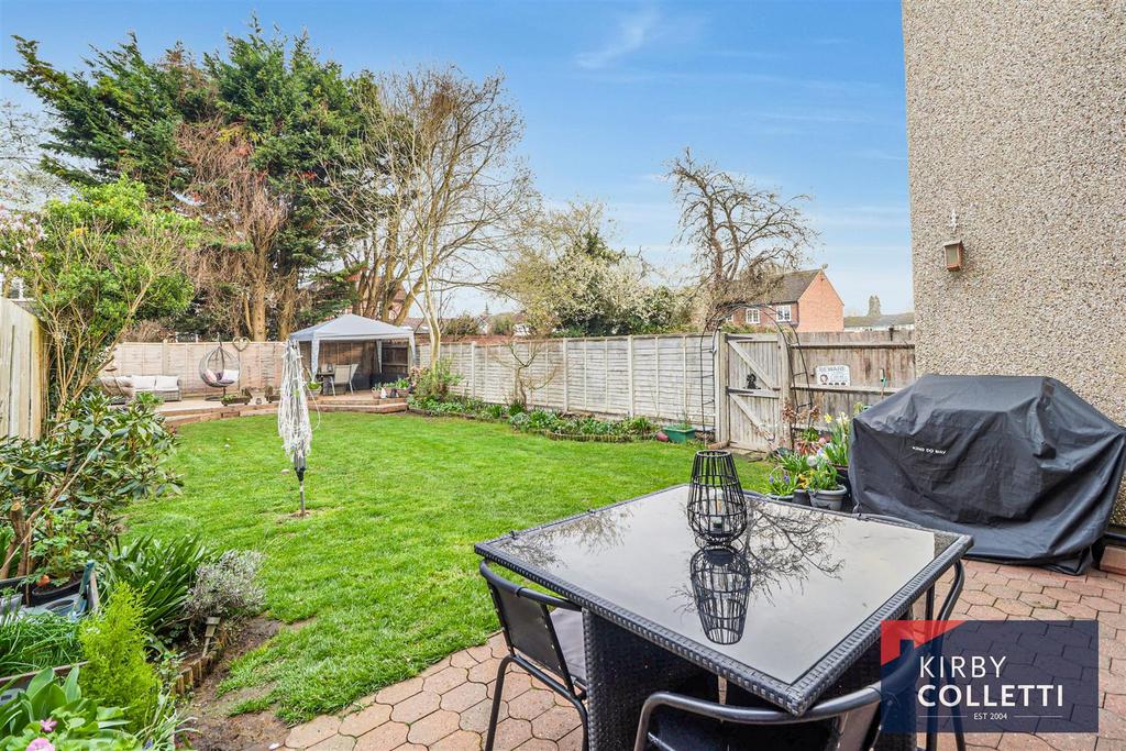 Rear garden