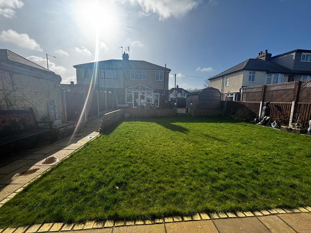 Rear garden
