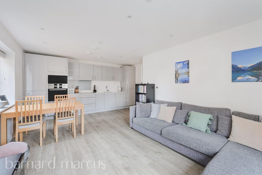 Open-plan living area