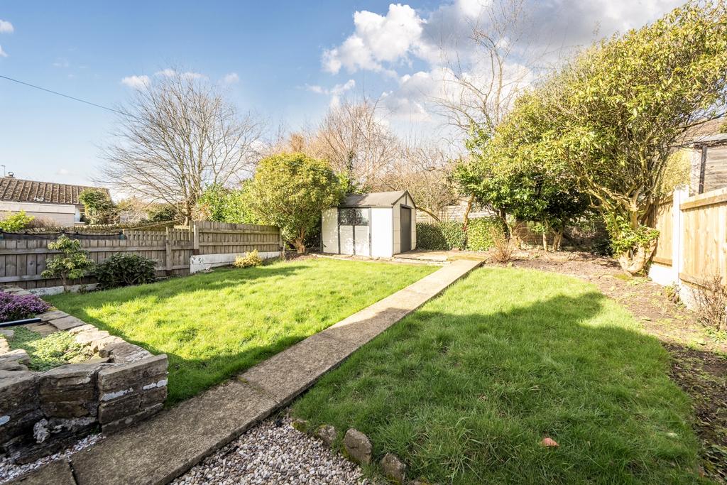 Garden at rear