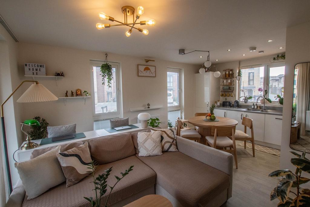 Open Plan Kitchen/Living/Diner