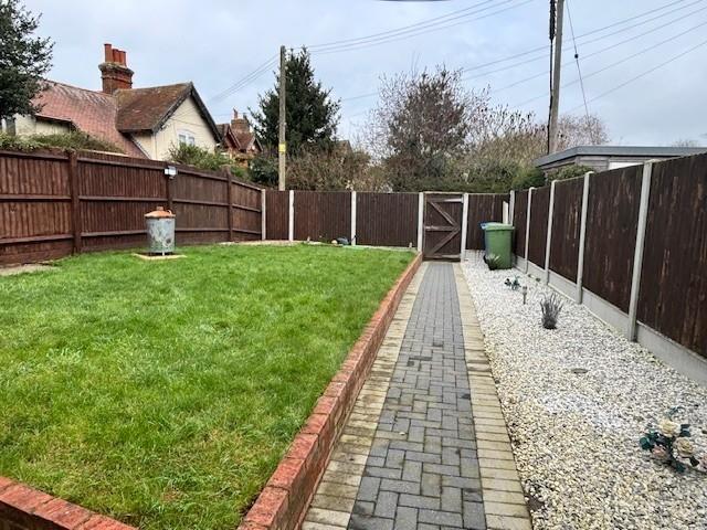 Rear garden