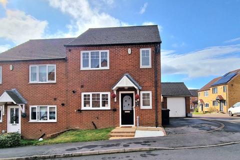 3 bedroom semi-detached house for sale, Gayle Court, Delves Lane, Consett, DH8