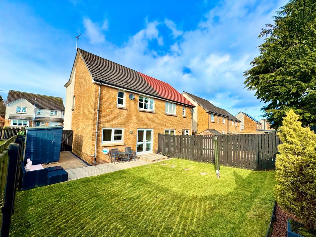 Millbarr Grove, Barrmill rear garden pic