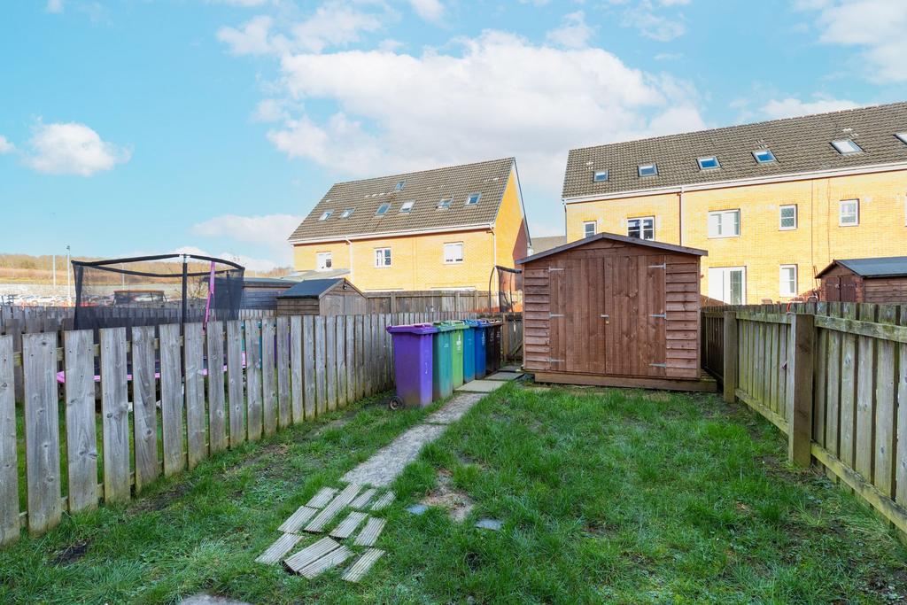 Rear garden