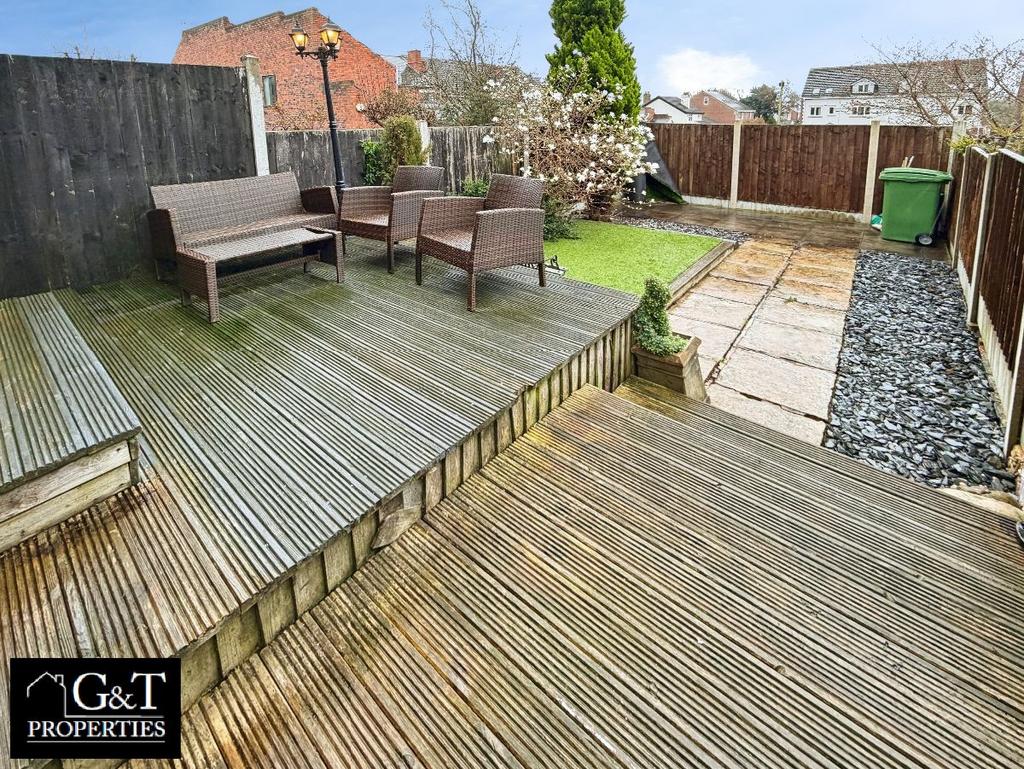 Rear garden