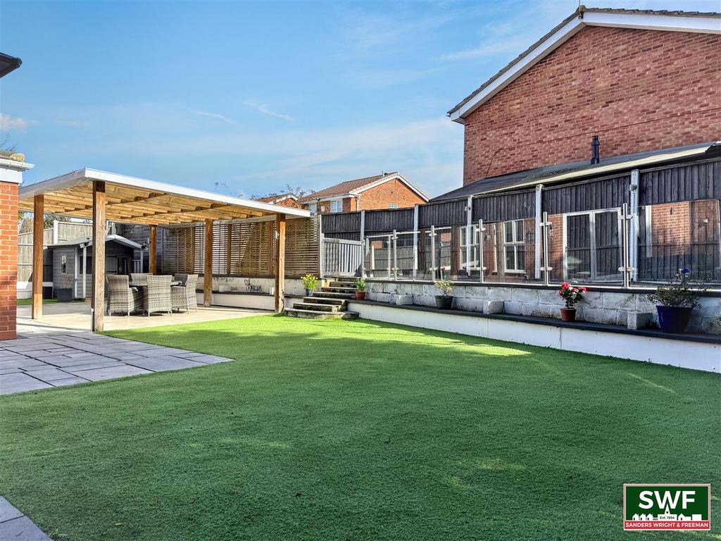 Rear garden