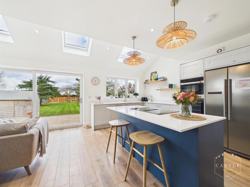 Open plan living kitchen