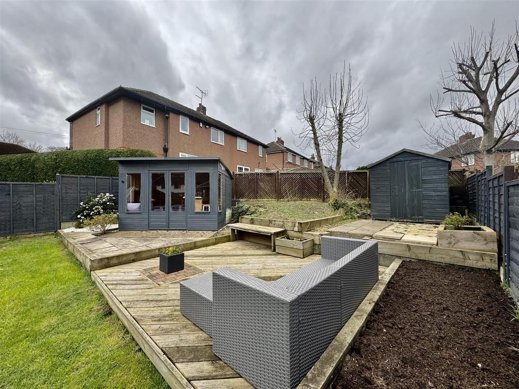Rear garden