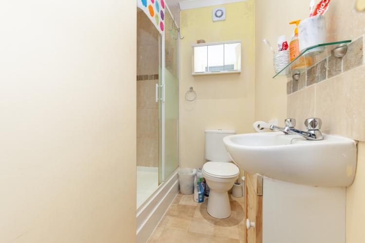 Communal shower room