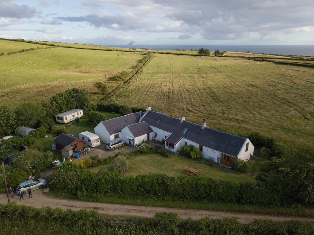 Historical drone Kilmory Farm