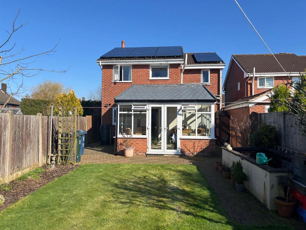 Rear garden