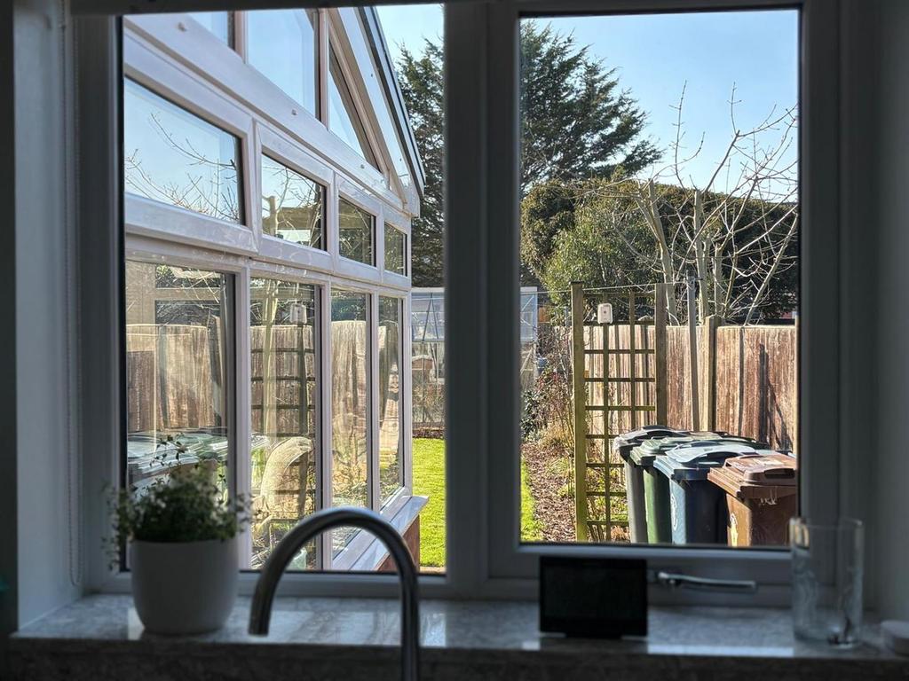 View from kitchen window
