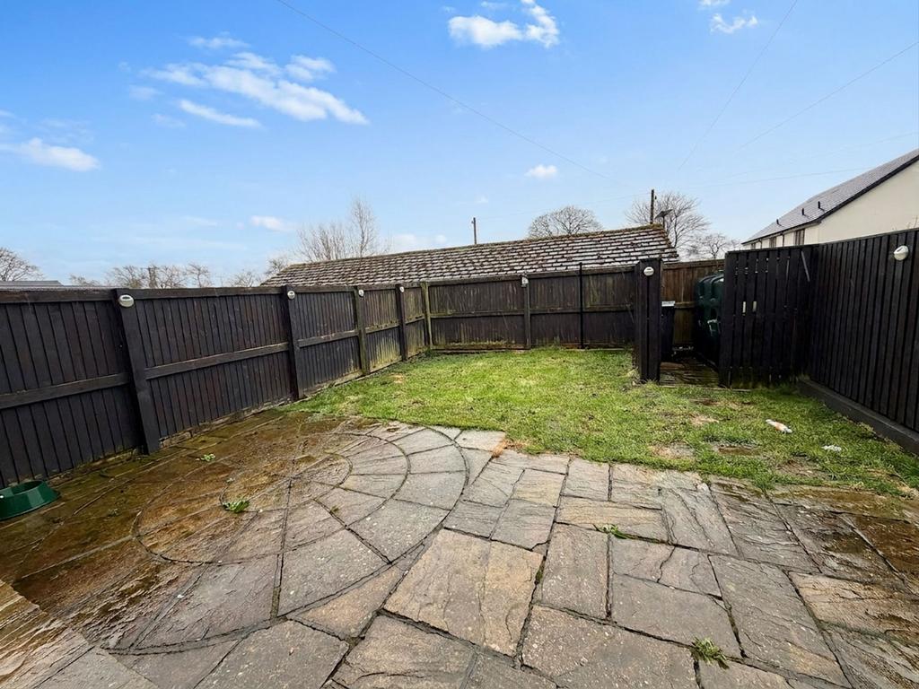 Rear garden
