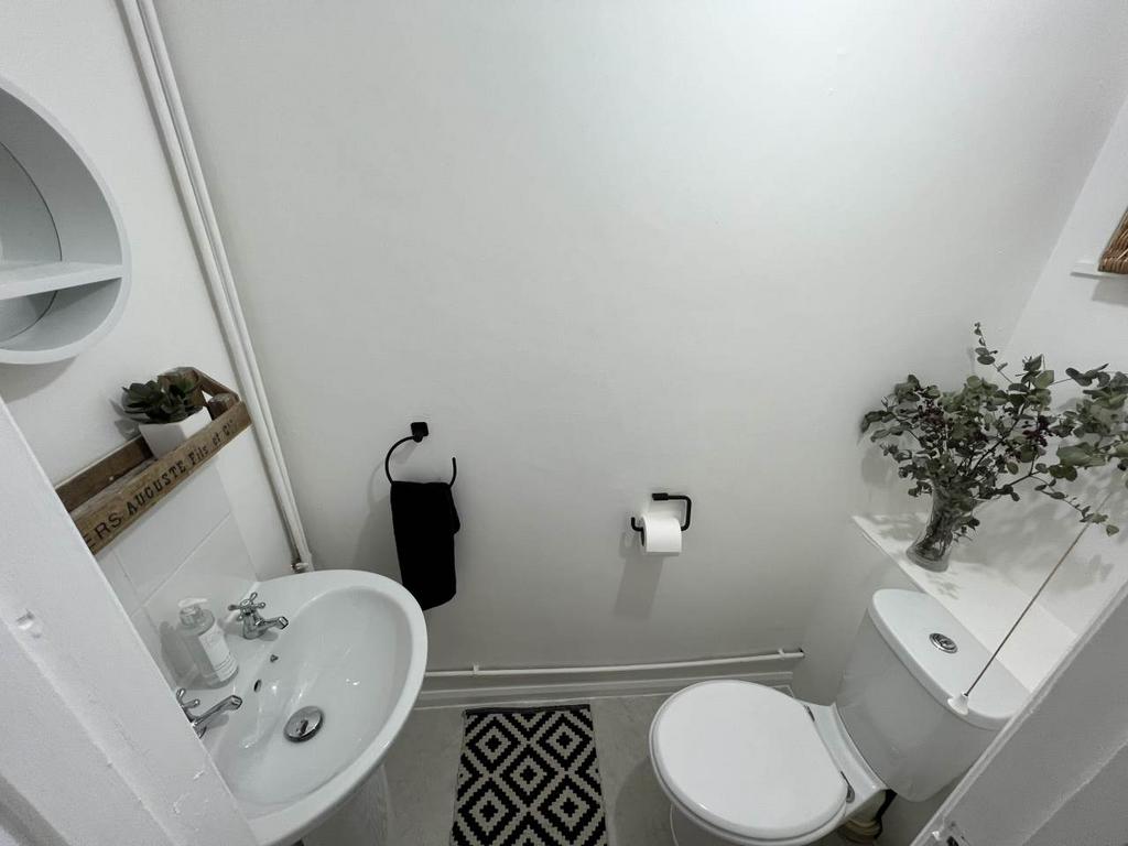 Downstairs cloakroom