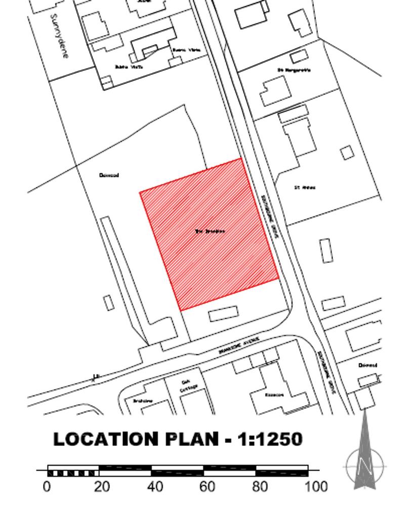 Proposed site boundry