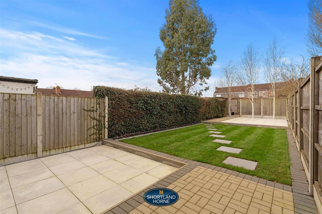 Rear garden