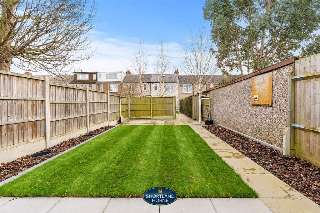 Rear garden