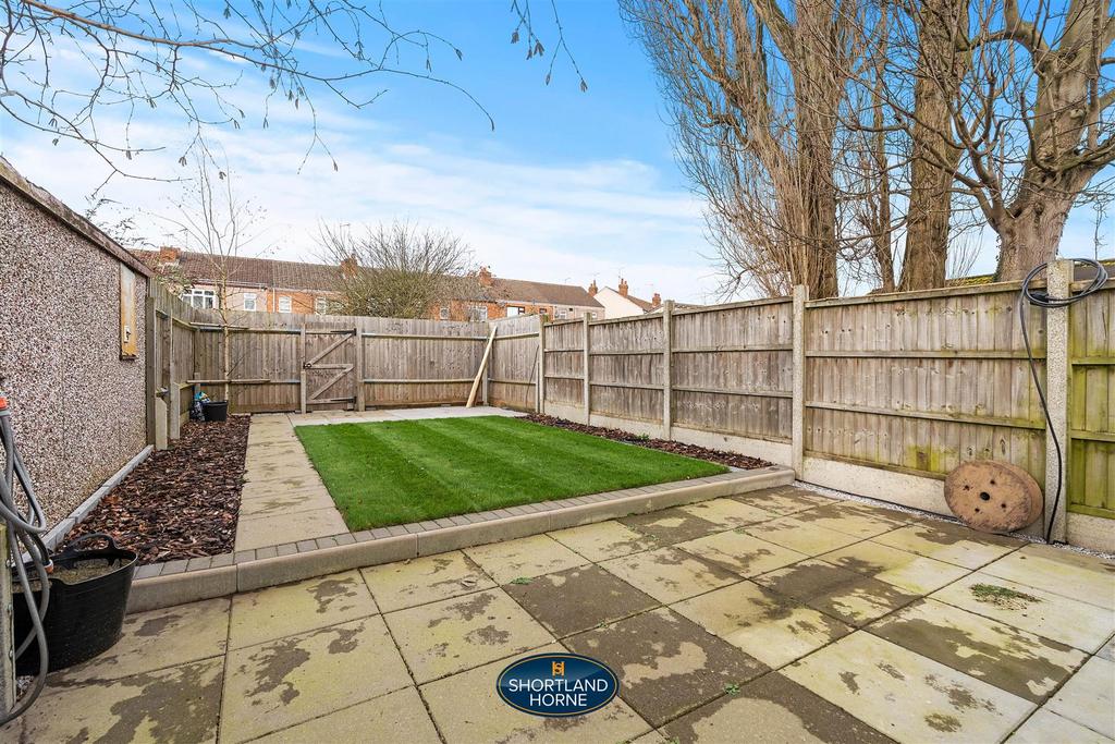 Rear garden
