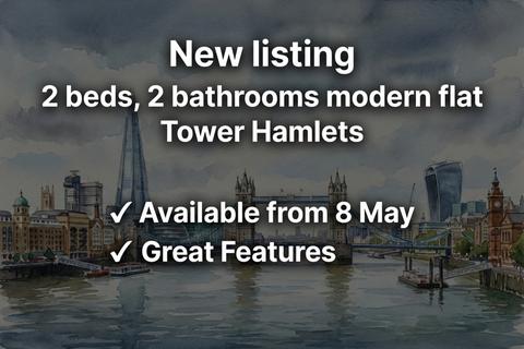 2 bedroom flat to rent, Marsh Wall