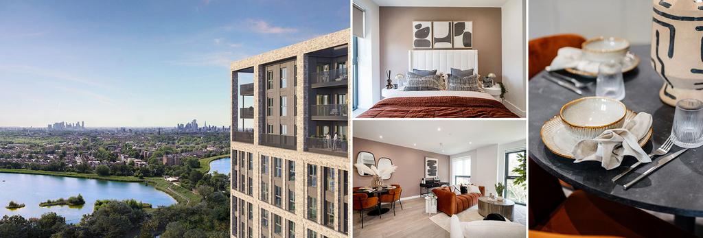 Woodberry-down, A montage of exterior and...