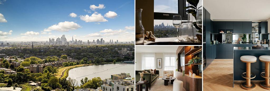 Woodberry-down, A montage of exterior and...