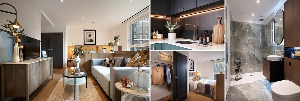 Eden-grove, Montage of interior images from a...