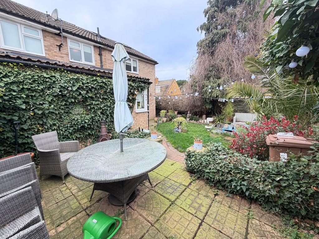 Patio view, garden