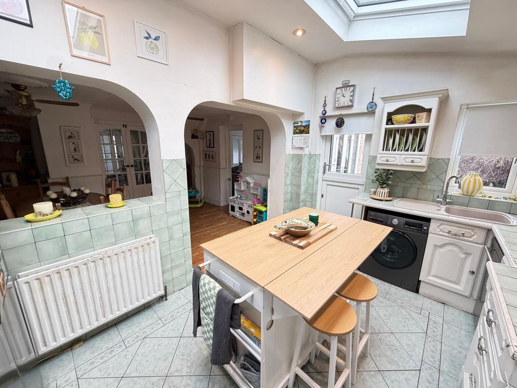 Open-plan living area, open plan living