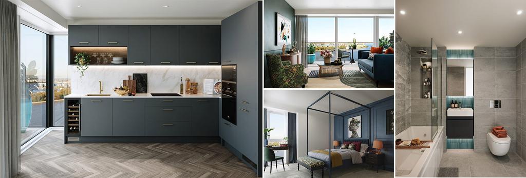 Royal-arsenal-riverside, A montage of interior...