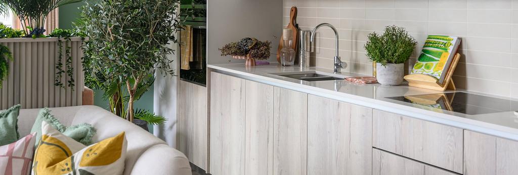 Oval-village, An interior Kitchen CGI at Oval...