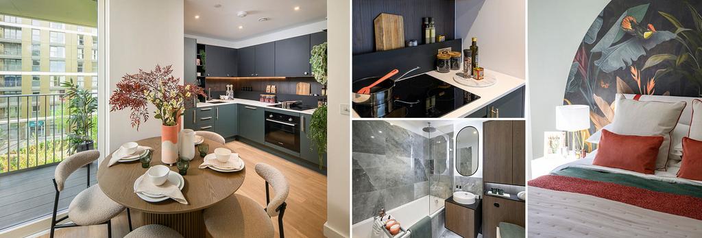 Eden-grove, A montage of interior images from a...