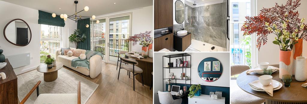 Eden-grove, A montage of interior images from a...