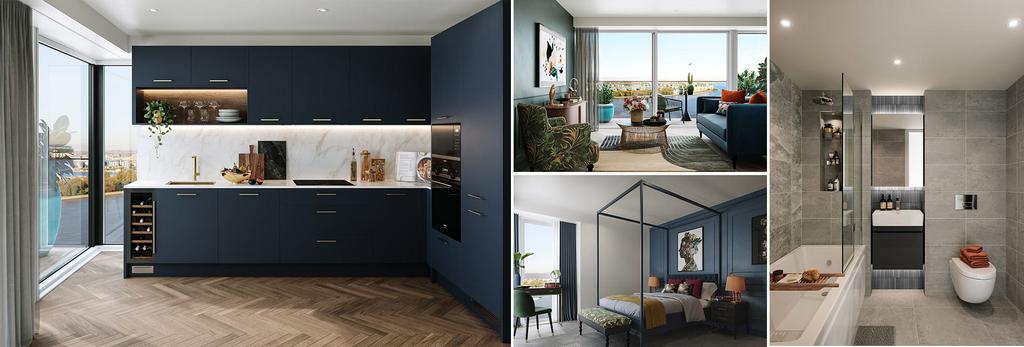 Royal-arsenal-riverside, A montage of interior...