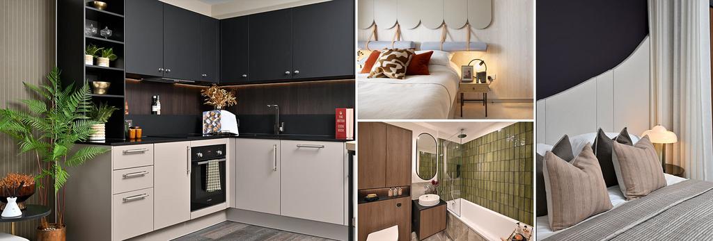 Eden-grove, A montage of interior images at...