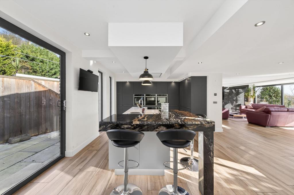 Living dining kitchen