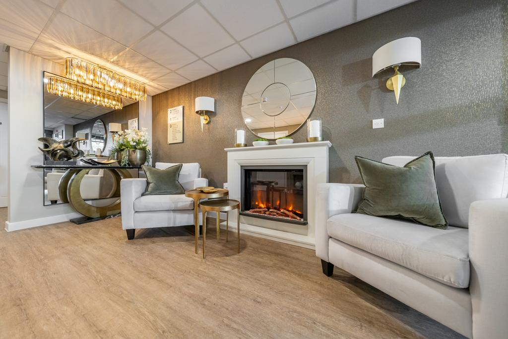 Reception area