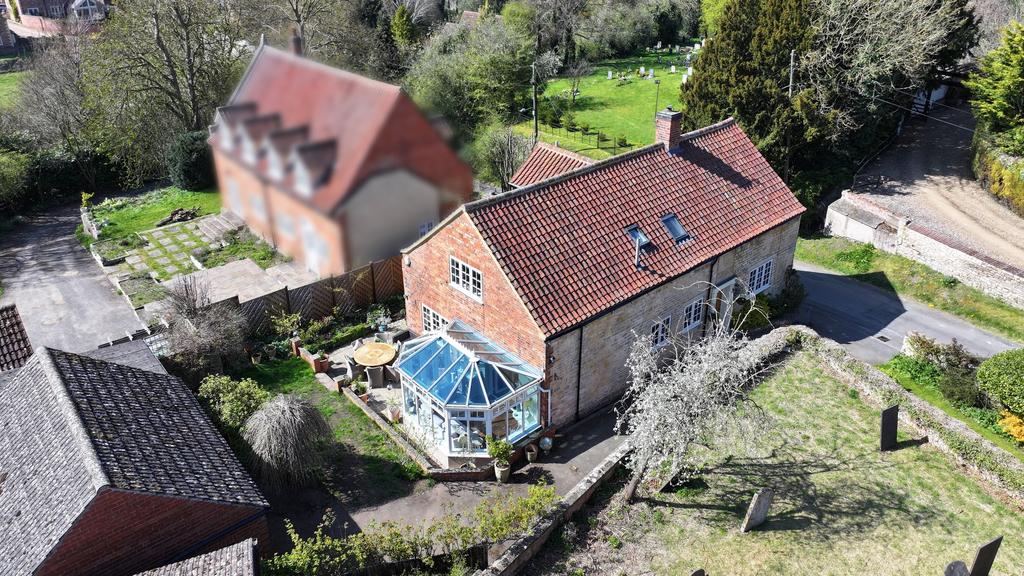 Garden Aerial Shot