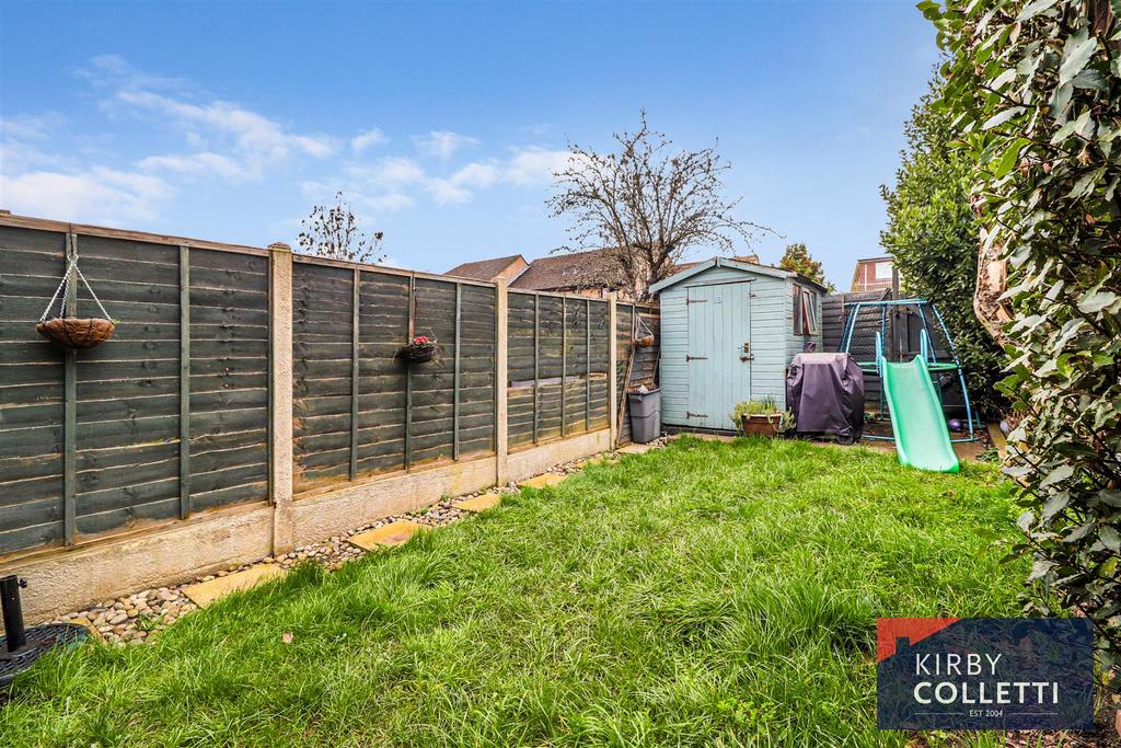Rear garden