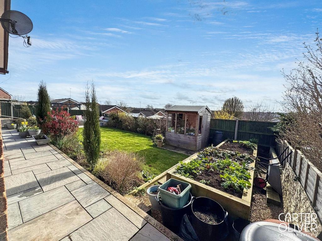 Rear View of Garden