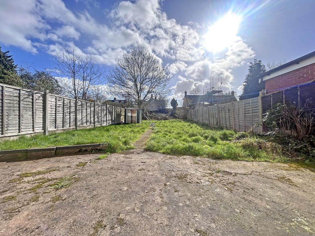 Rear garden
