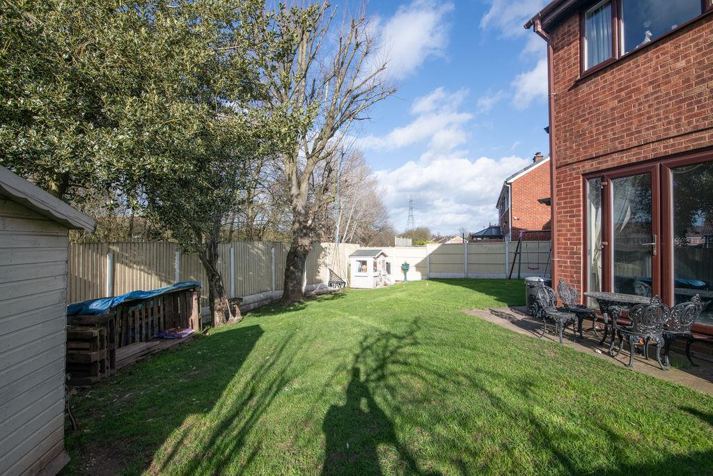 Rear garden