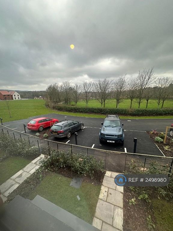 View Of Parking From Bedroom