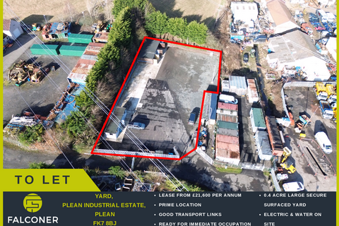Land to rent, Plean Industrial Estate Bannockburn FK7 8BJ
