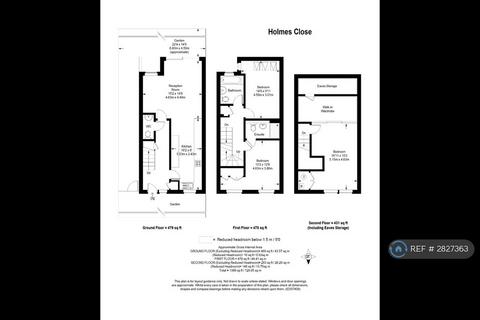 3 bedroom end of terrace house to rent, Holmes Close, London, SE22