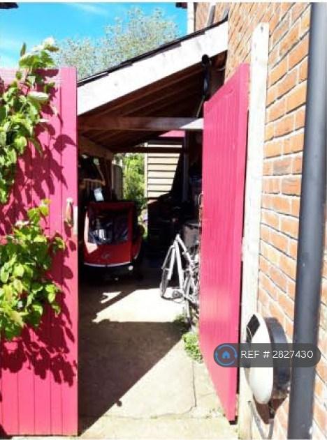 Bike Shelter And Side Gate